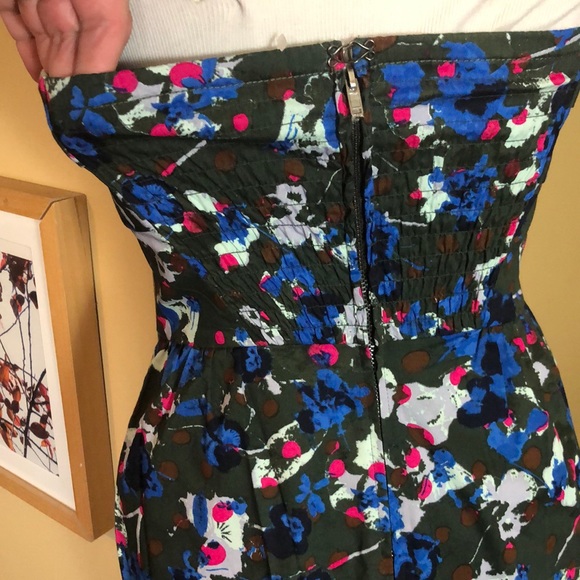 RACHEL ROY 4 Paintsplat Strapless Corset $168 new - Picture 12 of 16